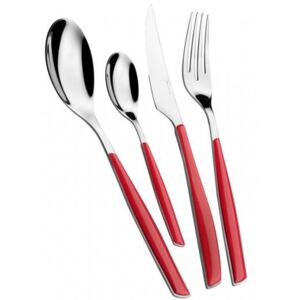 GLAMOUR 4-PIECE PLACE SET - Red