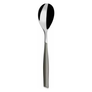 GLAMOUR 6 COFFEE AND TEA SPOONS - Silver