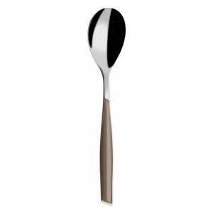 GLAMOUR 6 COFFEE AND TEA SPOONS - Tobacco