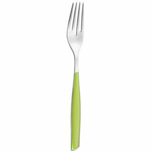 GLAMOUR 6 TABLE FORKS - Apple Green