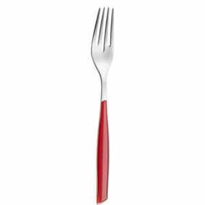 GLAMOUR 6 TABLE FORKS - Red