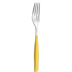 GLAMOUR 6 TABLE FORKS - Yellow