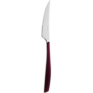 GLAMOUR 6 TABLE KNIVES - Garnet Red