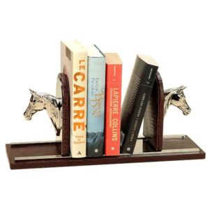 HORSE BOOKENDS THESIUS BROWN