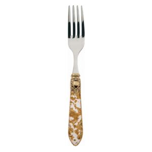 OXFORD ANTIQUE GOLD-PLATED RING 6 TABLE FORKS - Gold