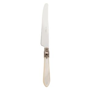 OXFORD ANTIQUE GOLD-PLATED RING 6 TABLE KNIVES - Ivory