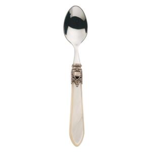 OXFORD ANTIQUE GOLD-PLATED RING 6 MOKA SPOONS - Ivory