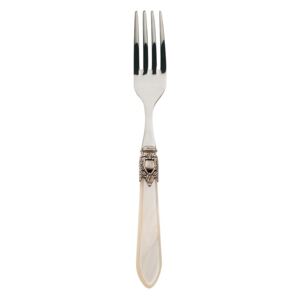 OXFORD ANTIQUE GOLD-PLATED RING 6 TABLE FORKS - Ivory