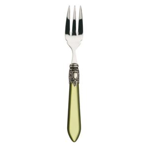 OXFORD OLD SILVER-PLATED RING 6 FISH FORKS - Silky Green