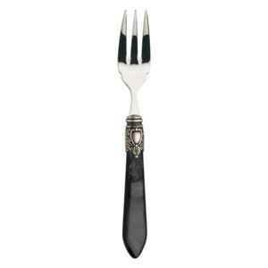 OXFORD OLD SILVER-PLATED RING 6 FISH FORKS - Black