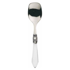 OXFORD OLD SILVER-PLATED RING 6 ICE CREAM SPOONS - Transparent