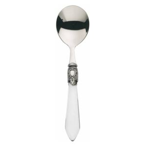 OXFORD OLD SILVER-PLATED RING 6 SOUP SPOONS - Transparent