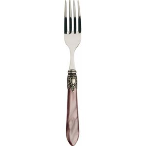 OXFORD OLD SILVER-PLATED RING 6 TABLE FORKS - Lilac