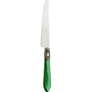 OXFORD OLD SILVER-PLATED RING 6 TABLE KNIVES - Green
