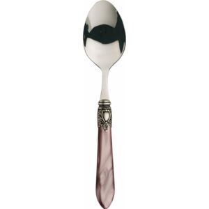 OXFORD OLD SILVER-PLATED RING 6 TABLE SPOONS - Lilac