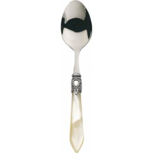 OXFORD OLD SILVER-PLATED RING 6 TABLE SPOONS - Ivory
