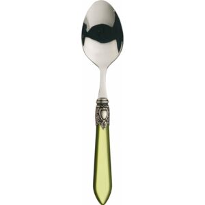 OXFORD OLD SILVER-PLATED RING 6 TABLE SPOONS - Silky Green