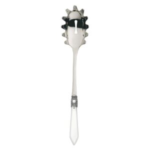 OXFORD OLD SILVER-PLATED RING SPAGHETTI SCOOP - White