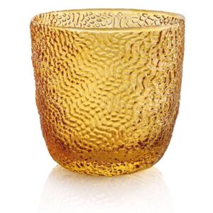 TRICOT SET OF 6 WATER GLASSES - Amber