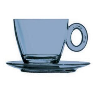 UNO POLYCARBONATE TEA CUP SET - Sapphire