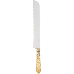 ALADDIN GOLD-PLATED RING BREAD KNIFE - Transparent Gold