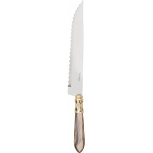 ALADDIN GOLD-PLATED RING ROAST CARVING KNIFE - Onyx