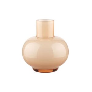 Mini Vase - / Glass - Ø 5.5 x H 6 cm by Marimekko Pink/Orange