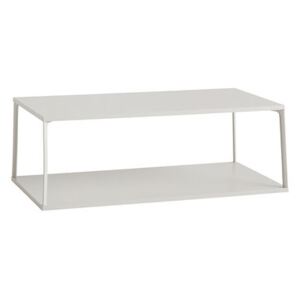Eiffel Coffee table - / Rectangulaire - L 110 x H 38 cm by Hay White/Beige