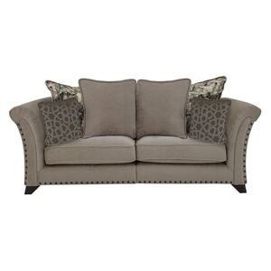 Holly 2 Seater Fabric Pillow Back Sofa With Studs