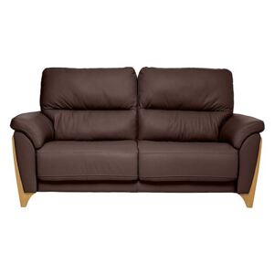 Ercol - Enna Medium Leather Sofa - Brown
