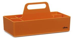 Toolbox RE Storage box - / Recycled - Compartmentalised / 32 x 16 cm by Vitra Orange