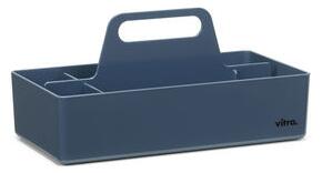 Toolbox RE Storage box - / Recycled - Compartmentalised / 32 x 16 cm by Vitra Blue