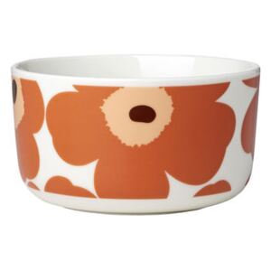 Unikko Bowl - / Ø 12,5 x H 6,5 cm - 50 cl by Marimekko Orange