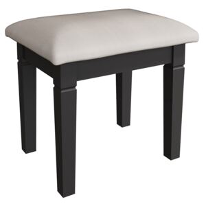 Florence Midnight Grey Painted Dressing Stool
