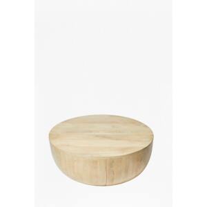 Blonde Bulb Coffee Table - dark wood