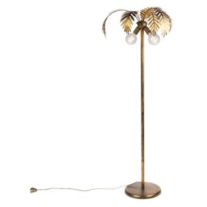 Vintage Floor Lamp 2 Gold - Botanica