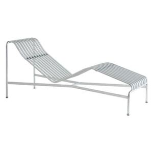 Palissade Sun lounger - / R & E Bouroullec - Galvanised steel by Hay Grey/Silver/Metal