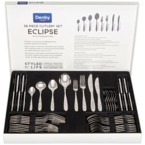 Denby Eclipse 58 Piece Cutlery Set
