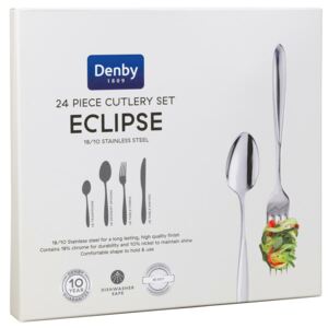 Denby Eclipse 24 Piece Cutlery Set