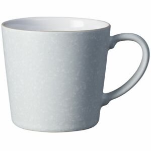 Denby Hand Decorated Large Mug Grey Speckled