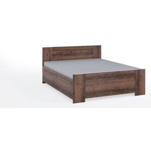 FURNITOP Bed 160 BONO Monastery oak with bedding container