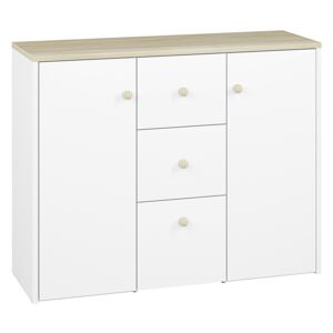 FURNITOP Chest of Drawers CESAR CS09 120cm