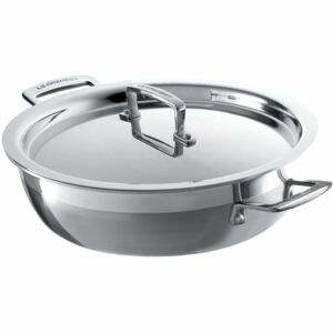 Le Creuset 30cm 3 Ply Stainless Steel Shallow Casserole With Lid