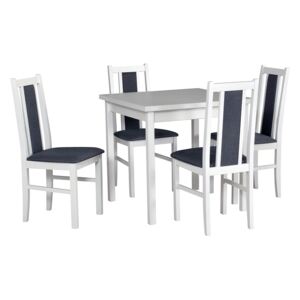 FURNITOP Dining Set DX7 - Table MAX 9 + Chairs BOS 14 ( 4pcs.)