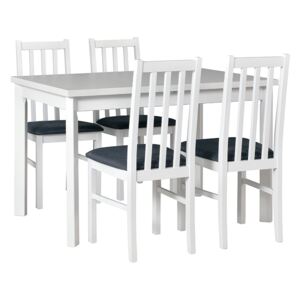 FURNITOP Dining Set DX6 - Table MAX 5P + Chairs BOS 10 ( 4pcs.)