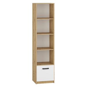 FURNITOP Bookcase FIJI FJ04 45 artisan oak / white