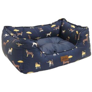 Joules Dog Print Dog Bed Small