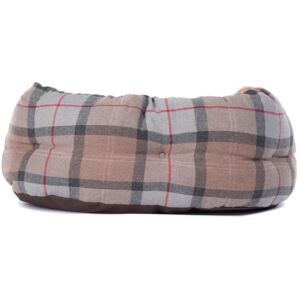 Barbour Luxury Dog Bed Taupe/Pink 24 Inch