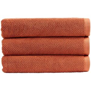 Christy Brixton Towels Terracotta Hand