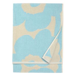 Unikko Towel - / 70 x 150 cm by Marimekko Blue